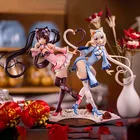 Аниме Фигурка некопара 24 см, ChocolaВанильное китайское платье, экшн-фигурка чоколы, Ванильная фигурка, Коллекционная модель, куклы, игрушки