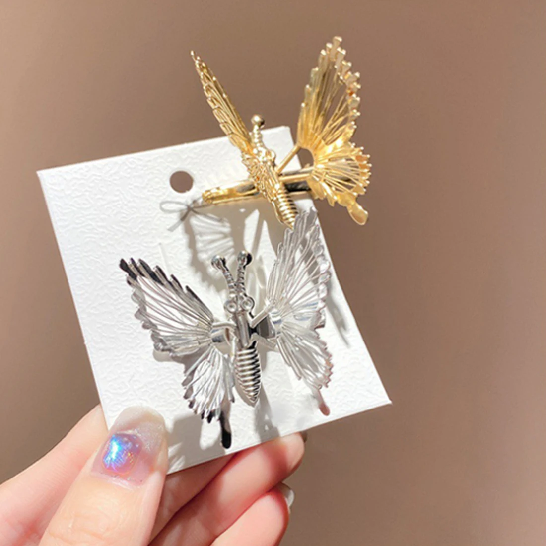 

New Cute Shaking Move Wing Butterfly Hairpin Girls Tassel Barrettes Hair Accessories Kids Headwear Ornaments Gift