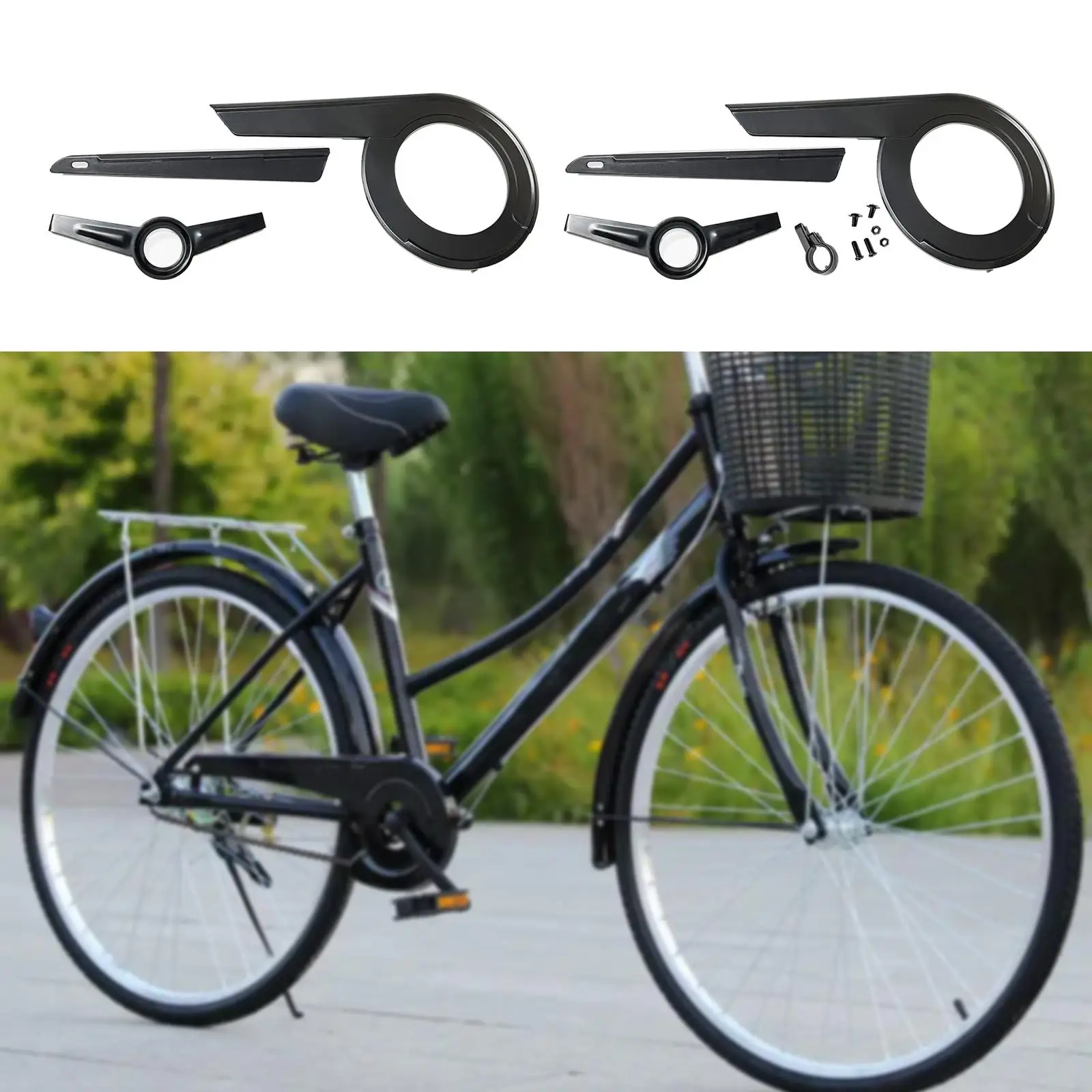 Защита цепи велосипеда 40-42 портативная защита прочная легкая