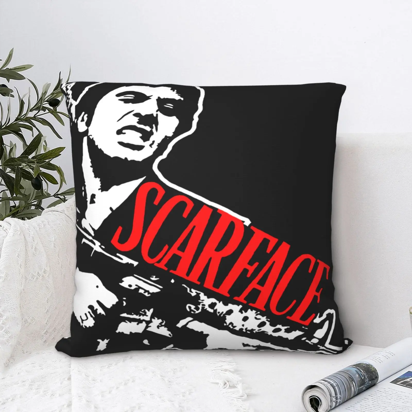 

Чехол для подушки Ace Tony Монтана из фильма Al, украшение для дома, декоративная подушка для тела, мягкие аксессуары для украшения дома из аниме