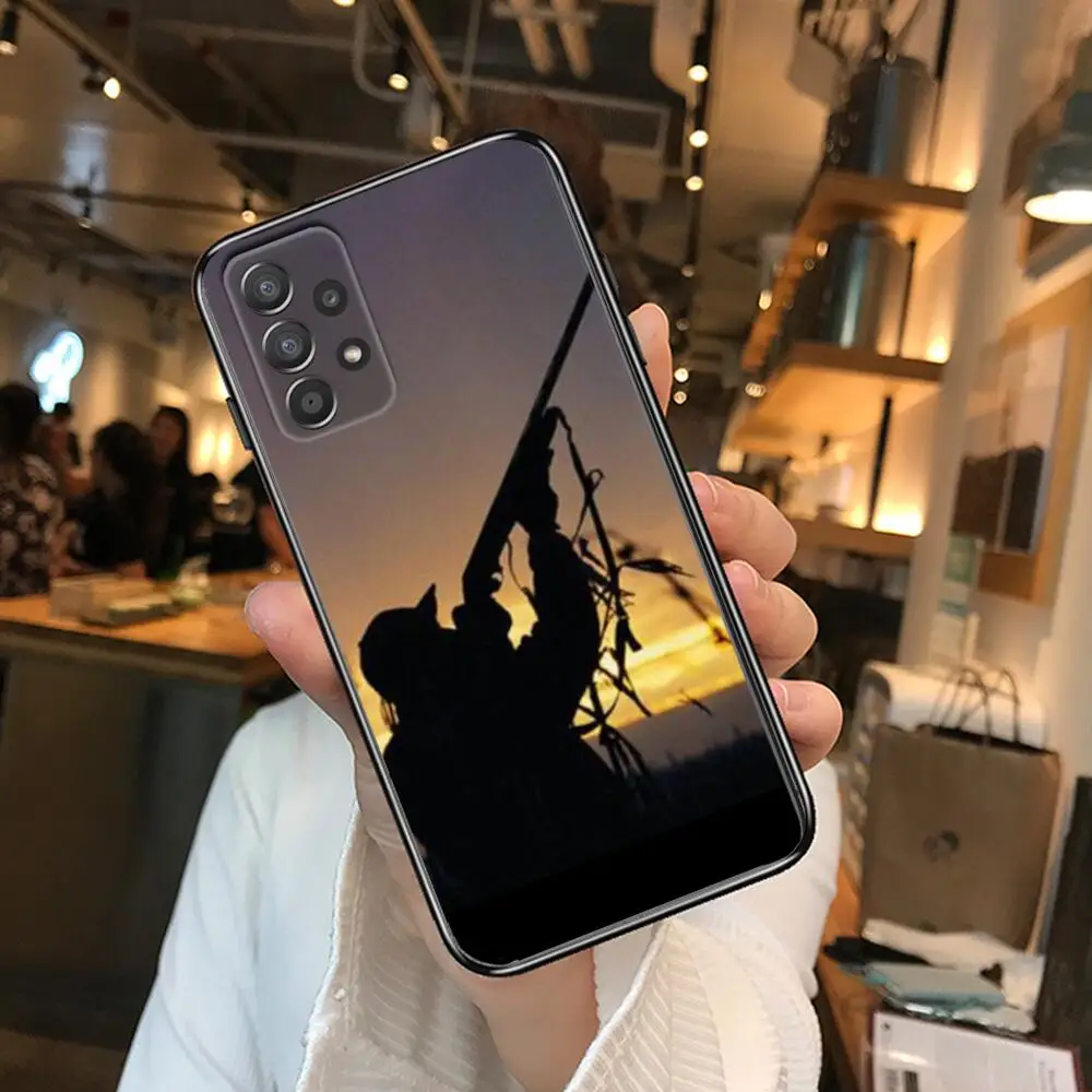 Чехол для телефона Samsung Galaxy A70 A50 A51 A71 A52 A40 A30 A31 A90 A20E 5G a20s Black Shell Art Cell Cov