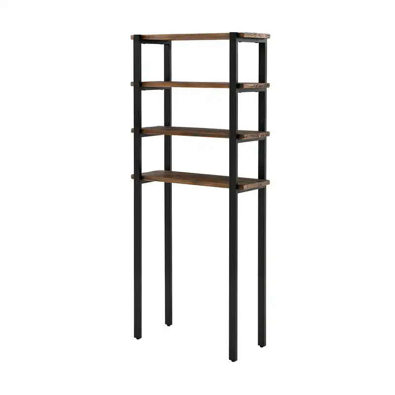 

66" Over the Toilet 4-Shelf Bath Storage