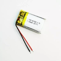 3 7v 501525 150mah polymer lithium battery li ion rechargeable battery 501525 plug mp3 mp4 mp5 small toys