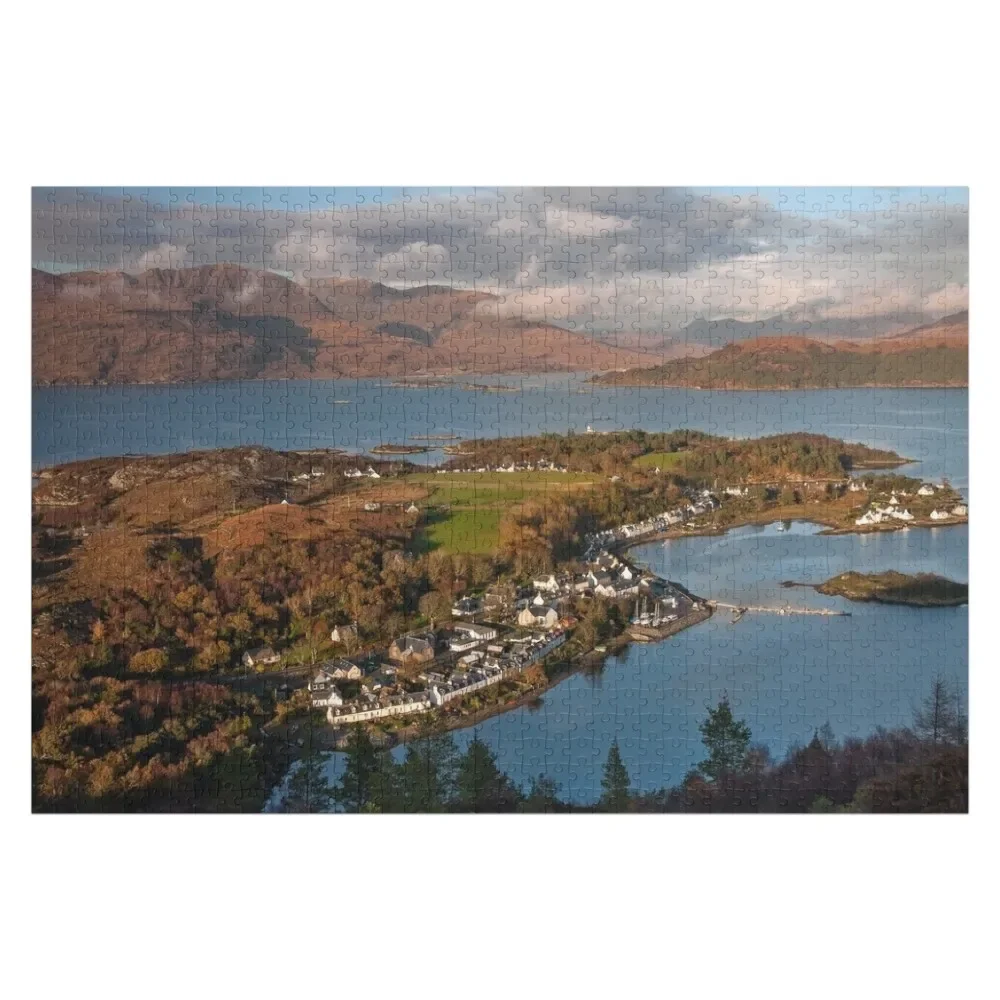 Пазл Plockton Applecross Hills и Loch Carron Шотландии подарки на заказ пазл