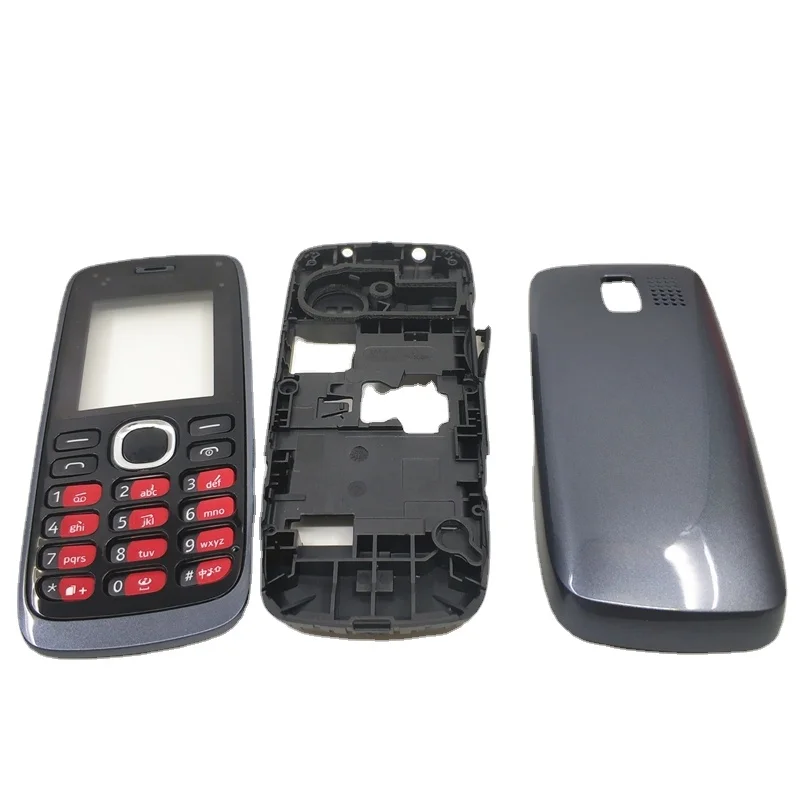 

Полный Чехол для Nokia 112 N112 1120, корпус, Крышка батарейного отсека с английской клавиатурой