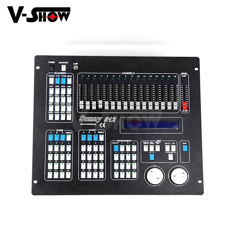 

DJ mixer controller Sunny 512 DMX controller dimmer switch for led lights
