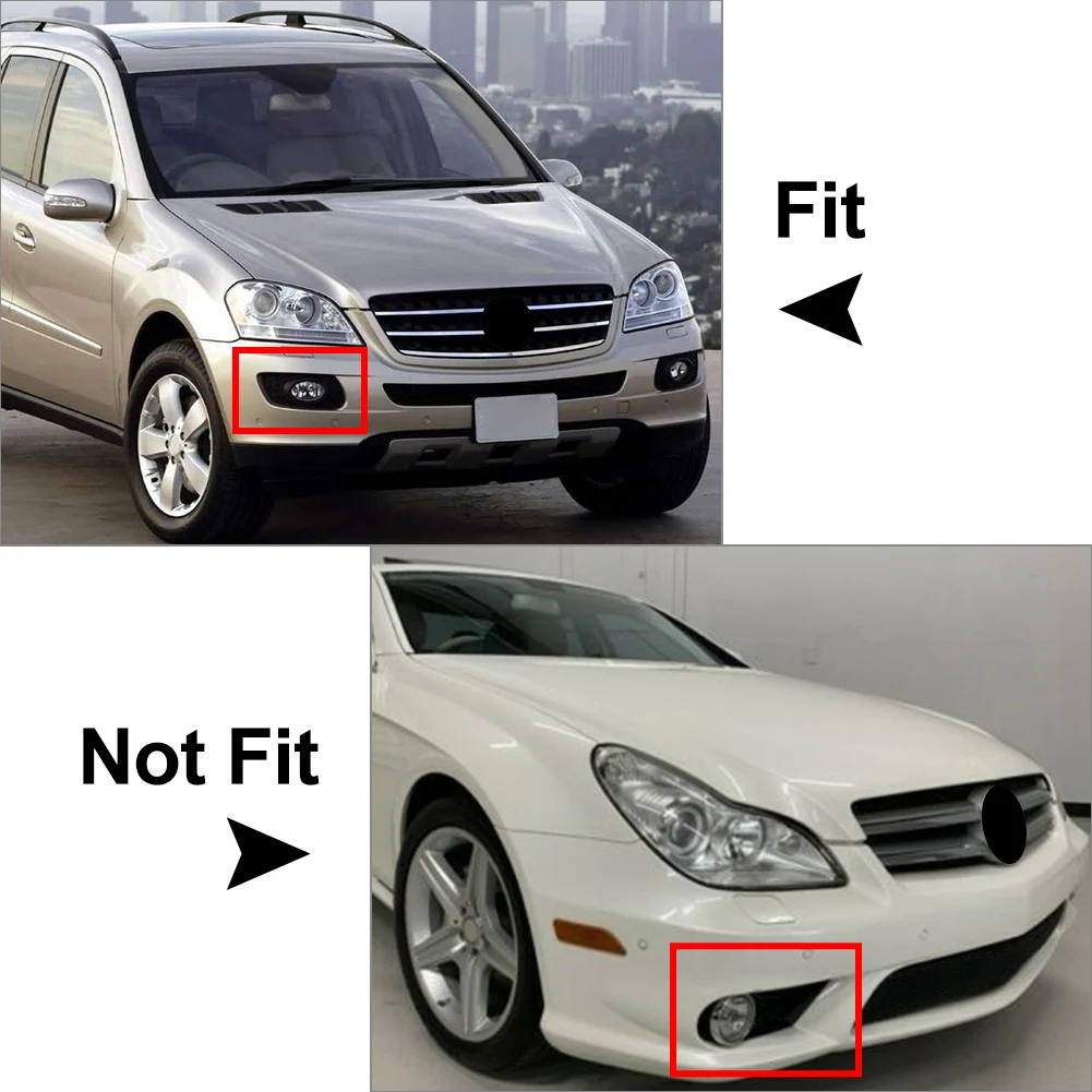 Передние правые автомобильные противотуманные фары DRL с лампочкой для Mercedes Benz W219