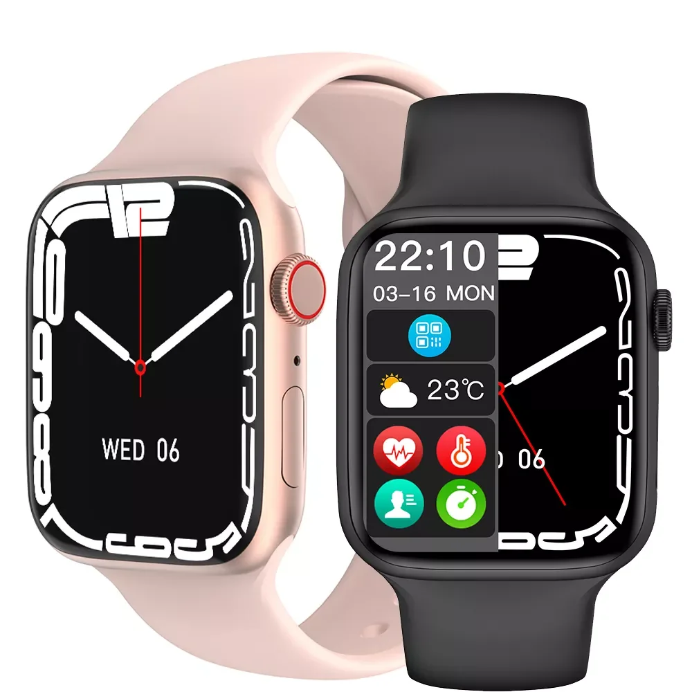 

Оригинальные Смарт-часы IWO W27 Серия 7 Bluetooth Вызов для мужчин и женщин, спортивные Смарт-часы Dail с поддержкой NFC Siri PK W26 Pro HW22 W37