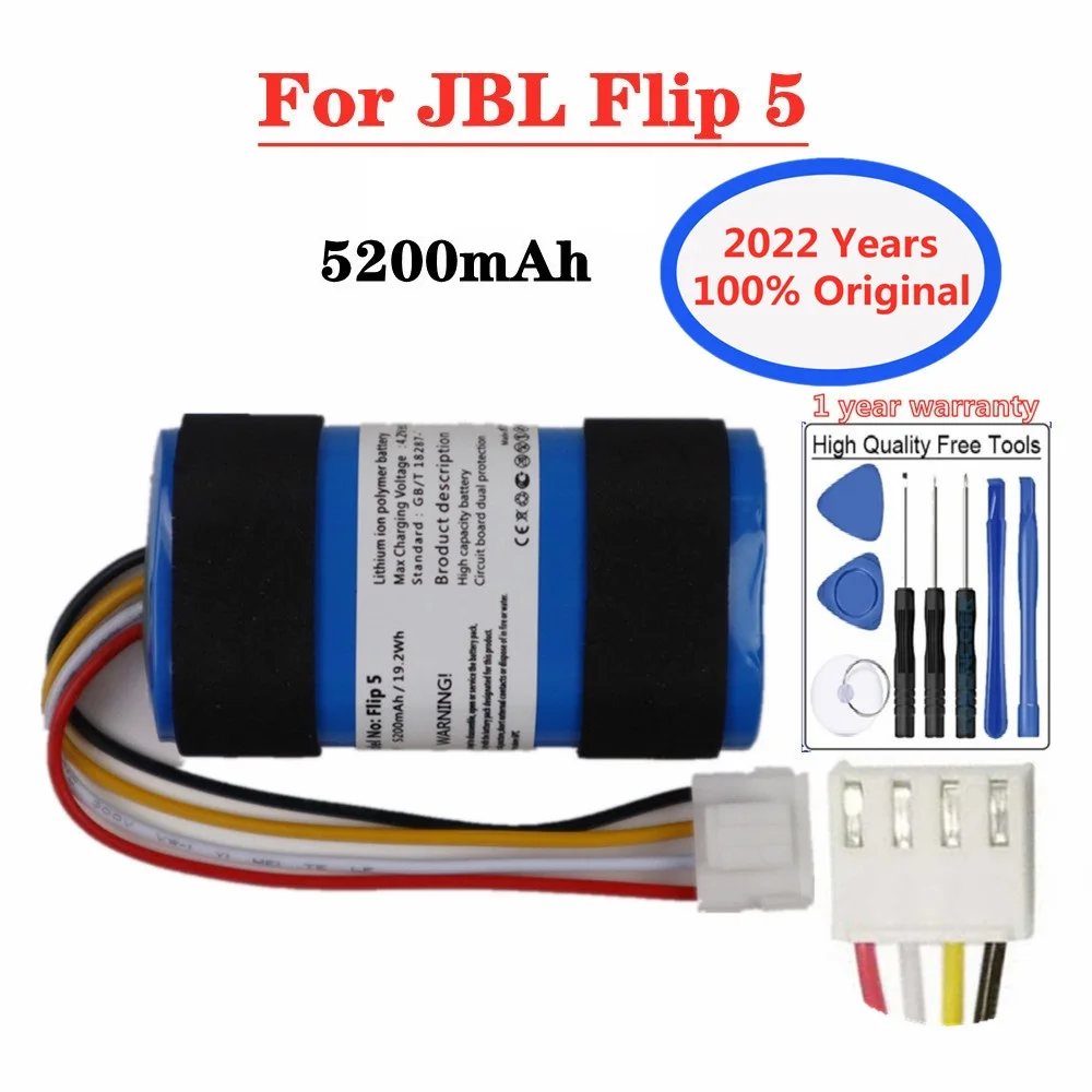 

Оригинальный 5200 мАч динамик перезаряжаемая батарея для Flip 5 Flip5 JBLFLIP5 JBLFLIP 5 беспроводной Bluetooth аудио громкий динамик батарея