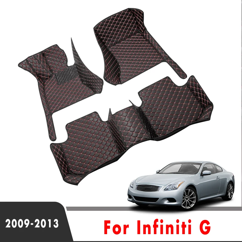 

Car Floor Mats For Infiniti G 2013 2012 2011 2010 2009 Carpets Car Waterproof Custom Interior Accessories Foot Rugs Auto Parts