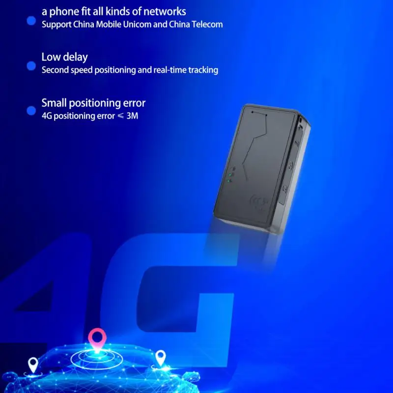 

4G Mini GPS WIFI Wireless Locator Satellite Vehicle-mounted Alarm Anti-dropping Device For Pet Electric Vehicles And Motorcycles