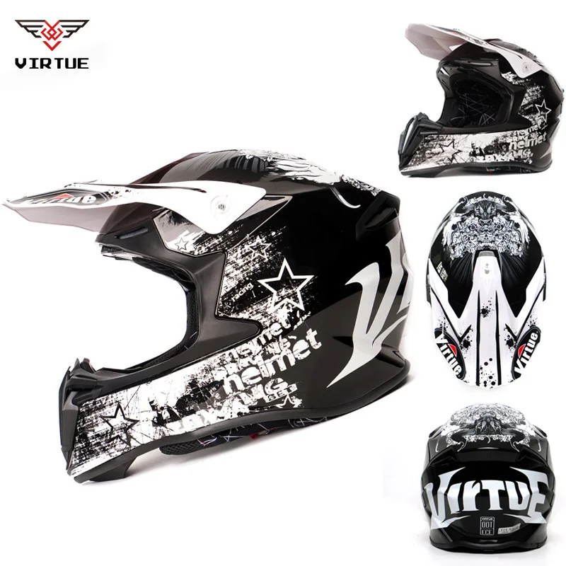 Motocross Helmets  Professiona for man women off-road New full  Face Motorcycle Helmet DOT Approved For Adults  Motorbike Helm