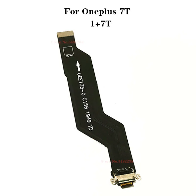

Оригинальный зарядный USB-порт док-станция гибкий кабель для Oneplus 7T 1 + 7T HD1900 зарядное устройство штекер с основным кабелем запасные части
