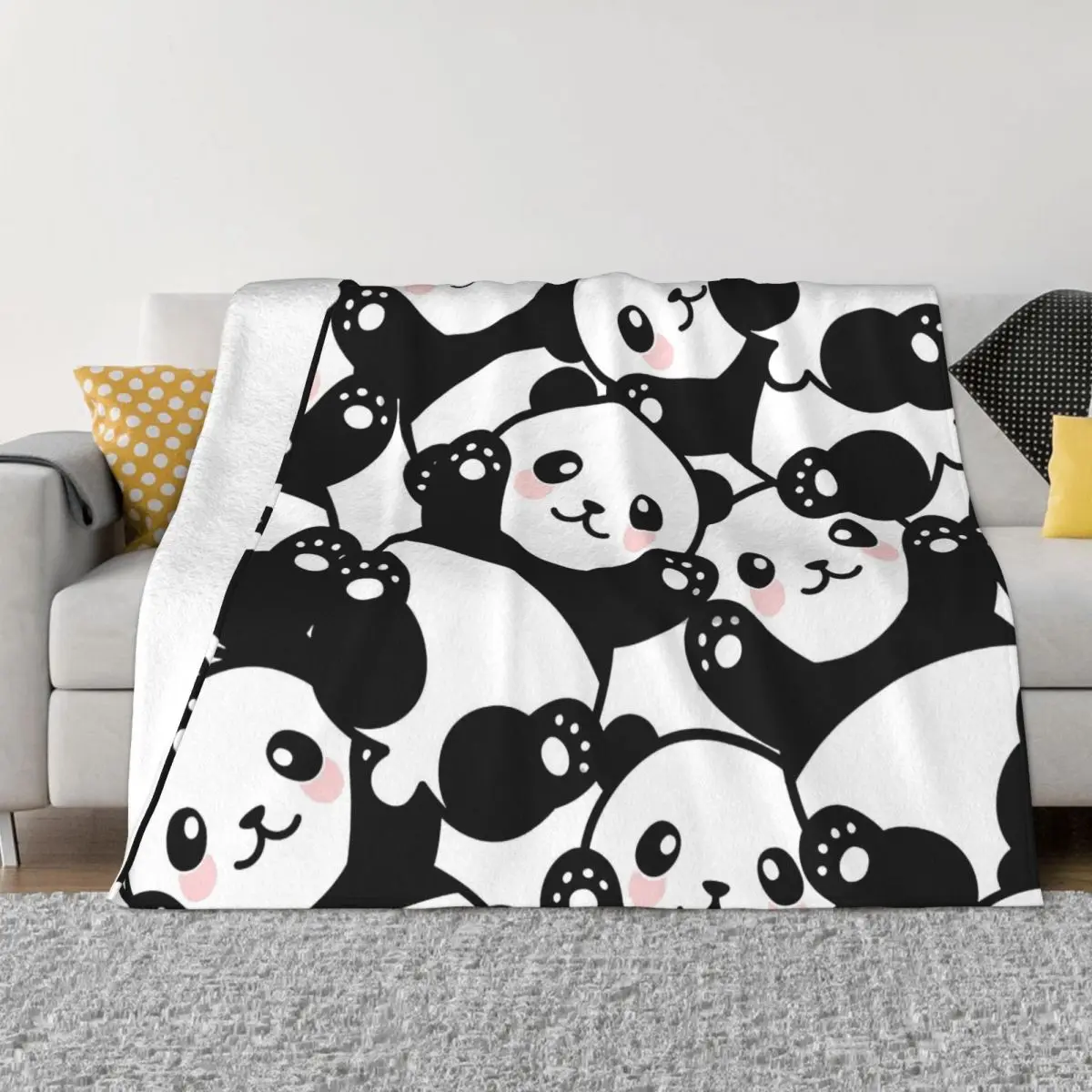 

Милые Мультяшные одеяла, коралловый флис, семейная спальня, постельное белье, диван, покрывало