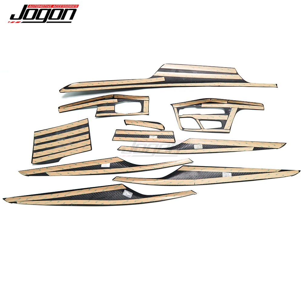 LHD и RHD для BMW G30 2018 2019 2020 2021 консоль из углеродного волокна крышка приборной панели