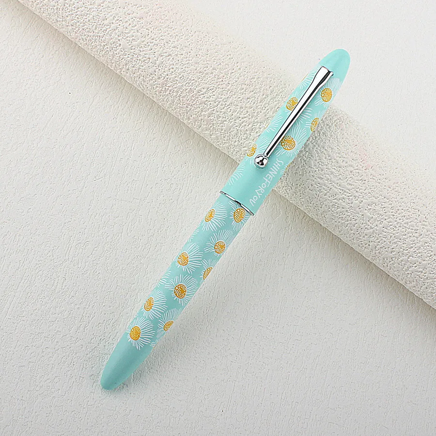 

Перьевая ручка Jinhao X750 серебристого цвета