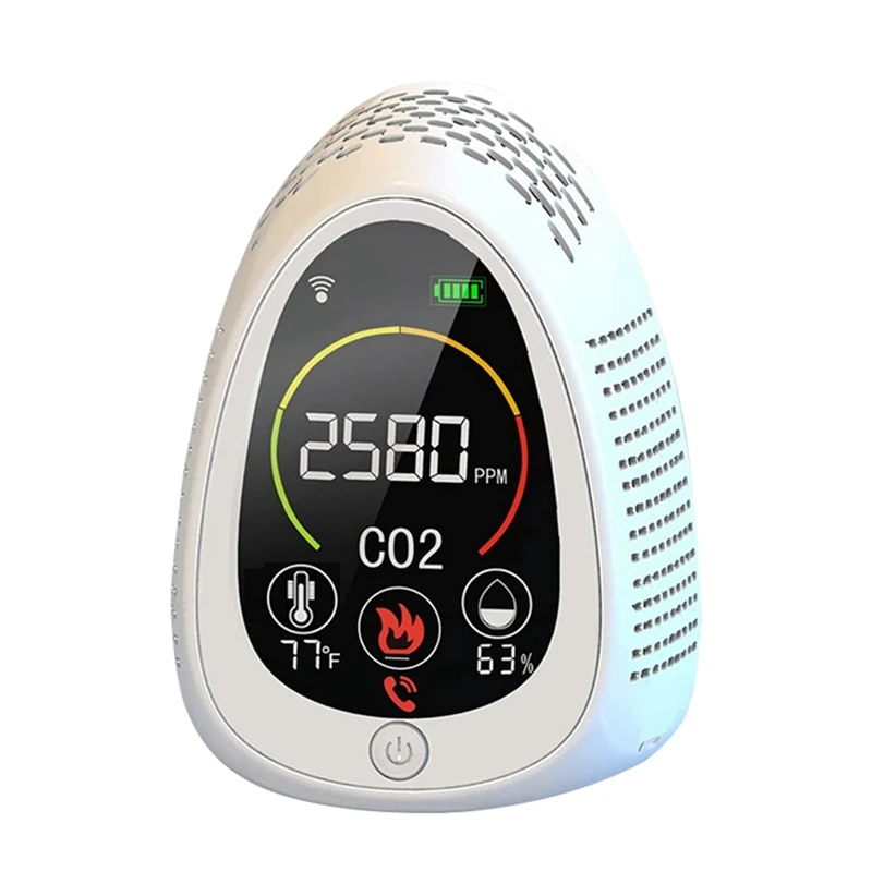 

High Quality Home Outdoor Garage Camping Anti-Poisoning Detector Wifi Remote Control Detector