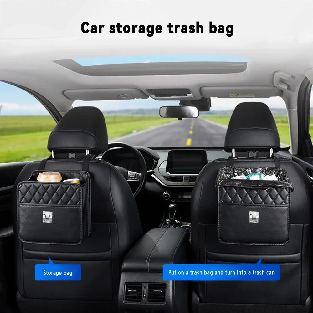 Сумка для хранения на заднем сиденье автомобиля подвесная сумка коробка