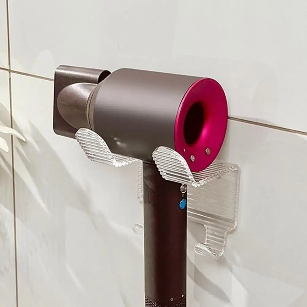 

Hair Dryer Holder Anti-winding Home Supplies Wall Mounted Acrylic Hair Dryer Holder Hair Dryer Stand Hair Dryer Rack