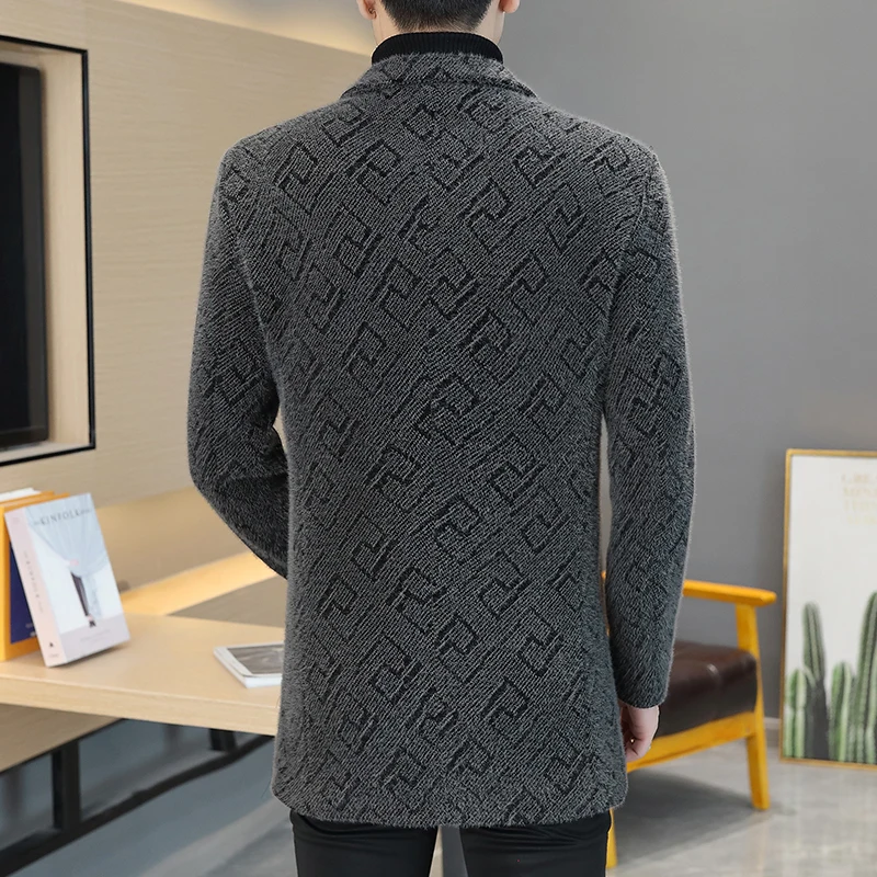 Новая мужская Модная приталенная Повседневная Элегантная куртка в британском