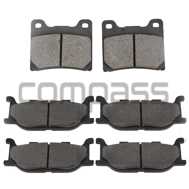 

Motorcycle 3 Pairs Front and Rear Brake Pads for Yamaha XVS1100 Dragstar 1999-2004 XVS 1100 A Classic 2000-2007