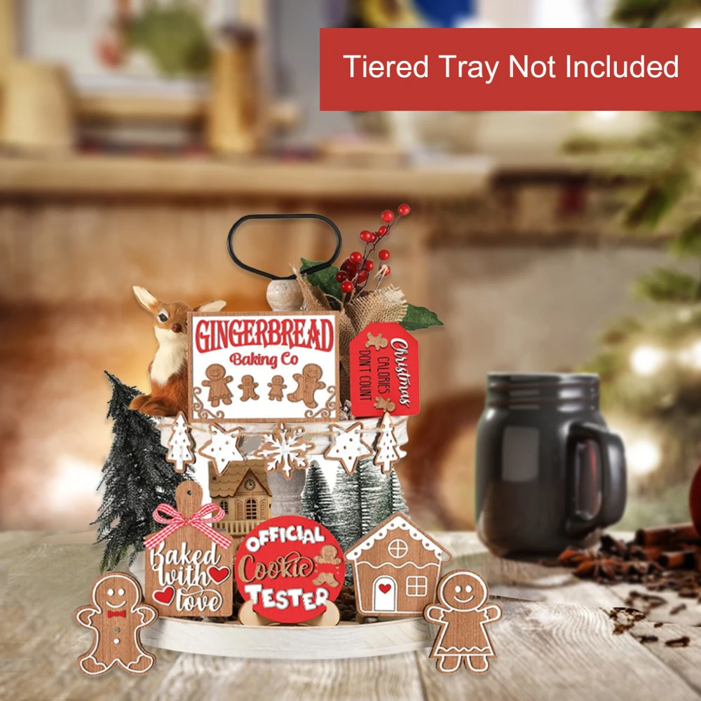 

12 шт., украшения для рождественской елки