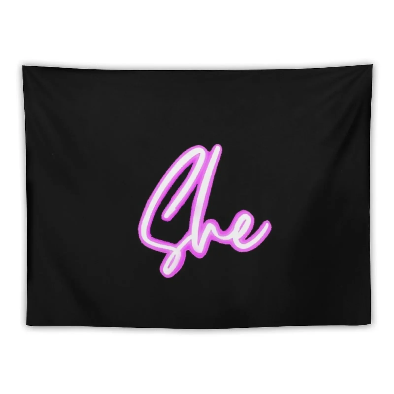 Неоновая вывеска гобелен украшение стены комнаты искусственный эстетический