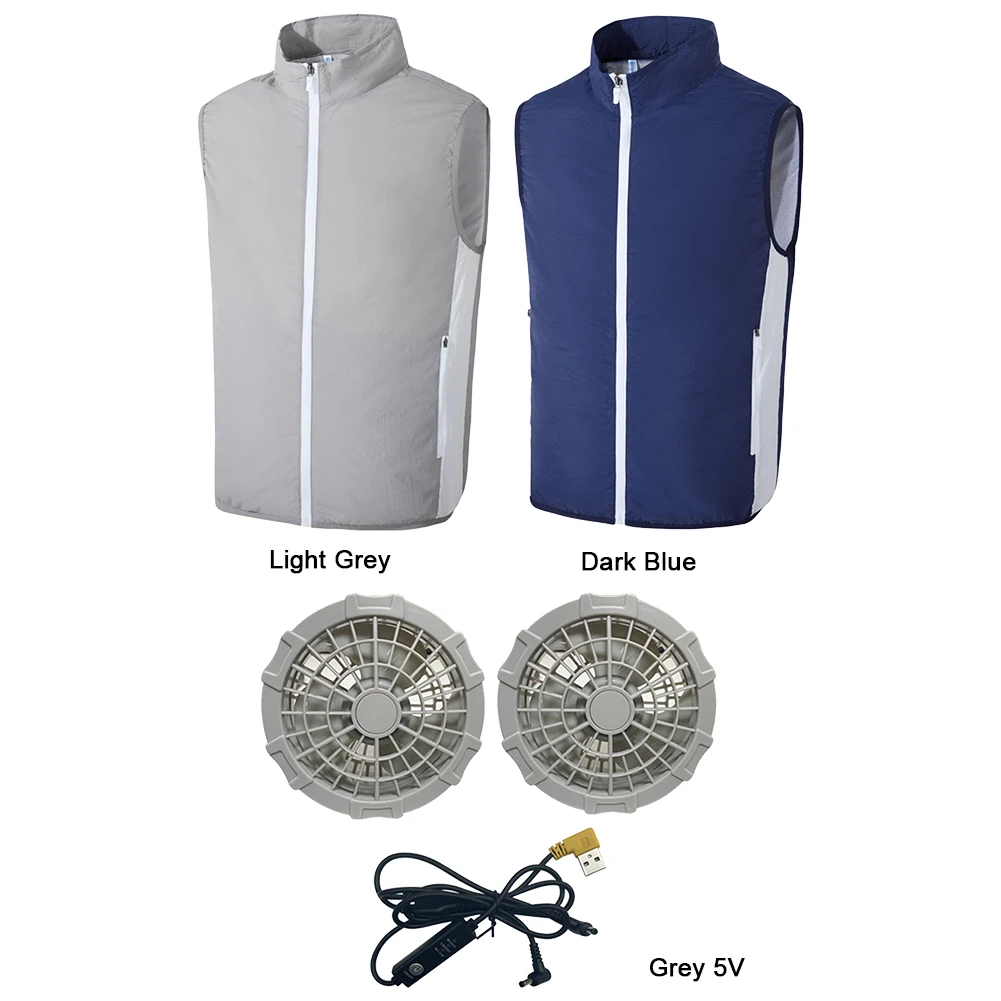 Летняя воздухопроницаемая одежда для мужчин и женщин охлаждающий жилет походная