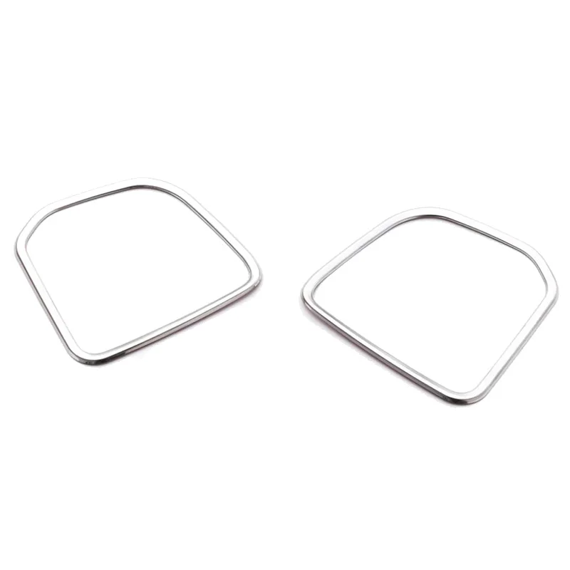 

2PCS Stainless Steel Drinking Cup Holder Ring Trim Dashboard Storage Box Trim for Honda Freed GB5/6/7/8