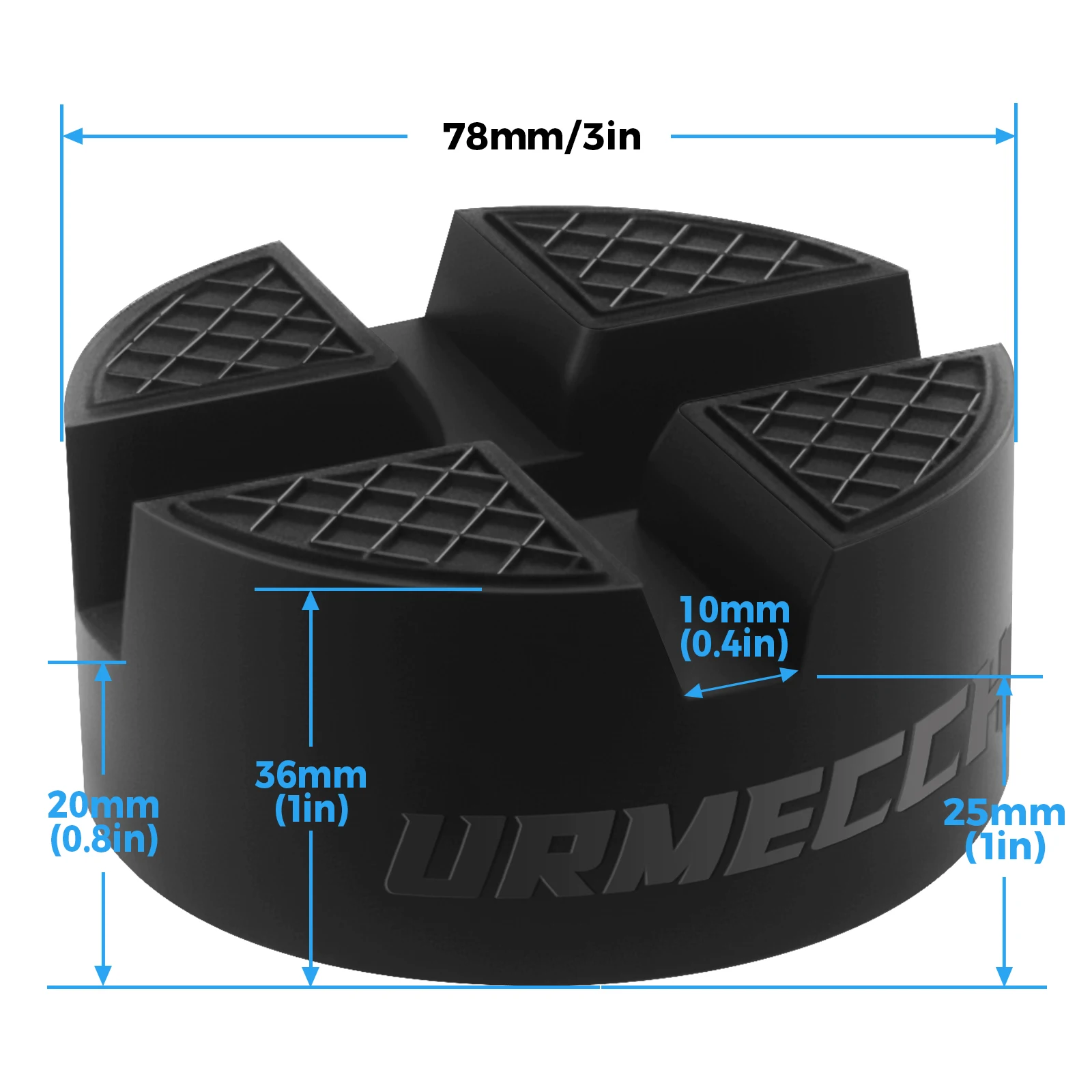 

78 мм/100 мм X-Slot автомобильный домкрат резиновая накладка домкрат инструмент адаптер подъемный диск прижимной сварной боковой рамкой протектор для VW Audi Lexus Subaru