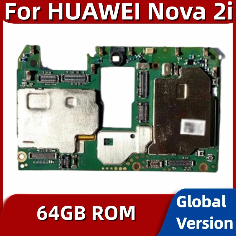 

Motherboard for Huawei Nova 2i, 64GB Mainboard, Original Unlocked Logic Board, with Global Playstore Installed