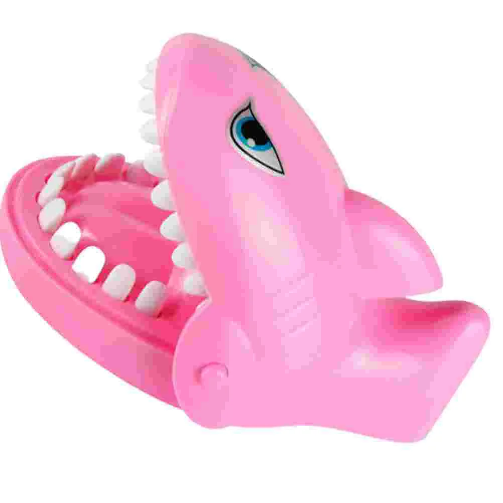 

Finger Biting Shark Creative Joke Trick Tooth Extraction Game Interactive Toys for Children and Parents )