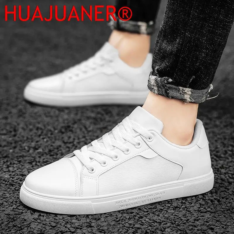 

Casual Stylish Shoes for Men Spring New Quality Couple Sneakers Comfort Wear-resisting Zapatos De Hombre Black White All-match