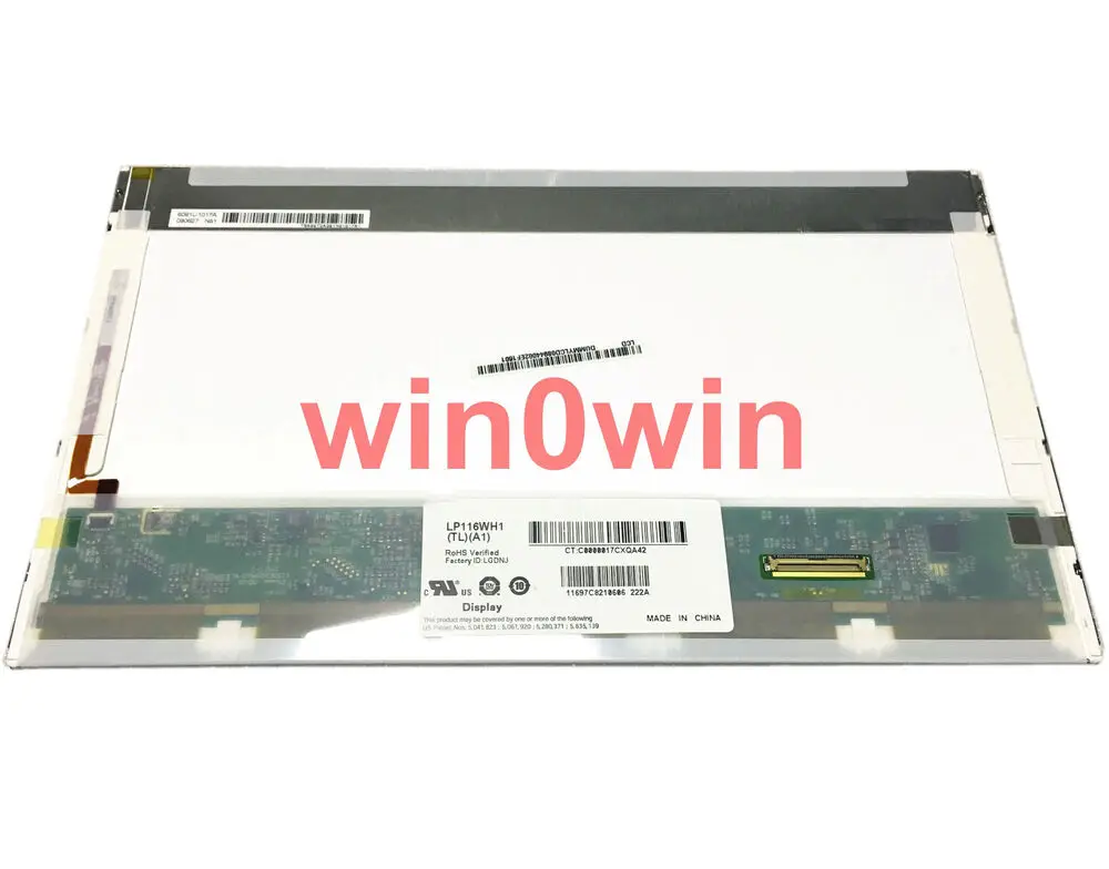 

For LP116WH1 TLA1 (TL) (A1) fit B116XW02 V.0 V.1 LTN116AT01 N116B6-L02 CLAA116WA01