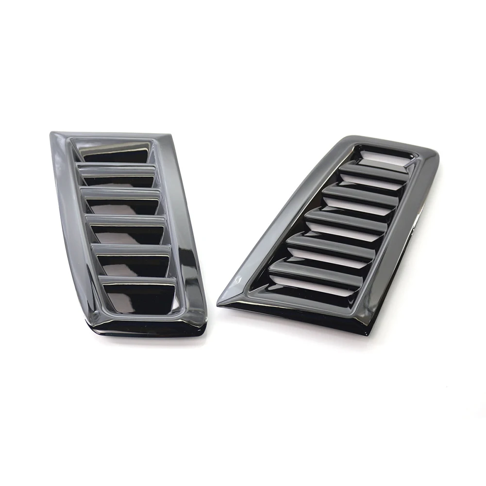 

2pcs Hoods Car Exterior Equippments 1395169 For Ford Focus MK2 RSABS Bright Black Style Engine Hood Vent For Protecting Tools