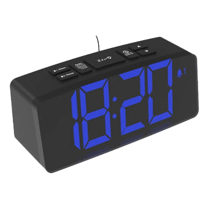 Радио-часы RITMIX RRC-1820 BLACK (FM 76-108 МГц LCD будильник подсветка регулировка яркости