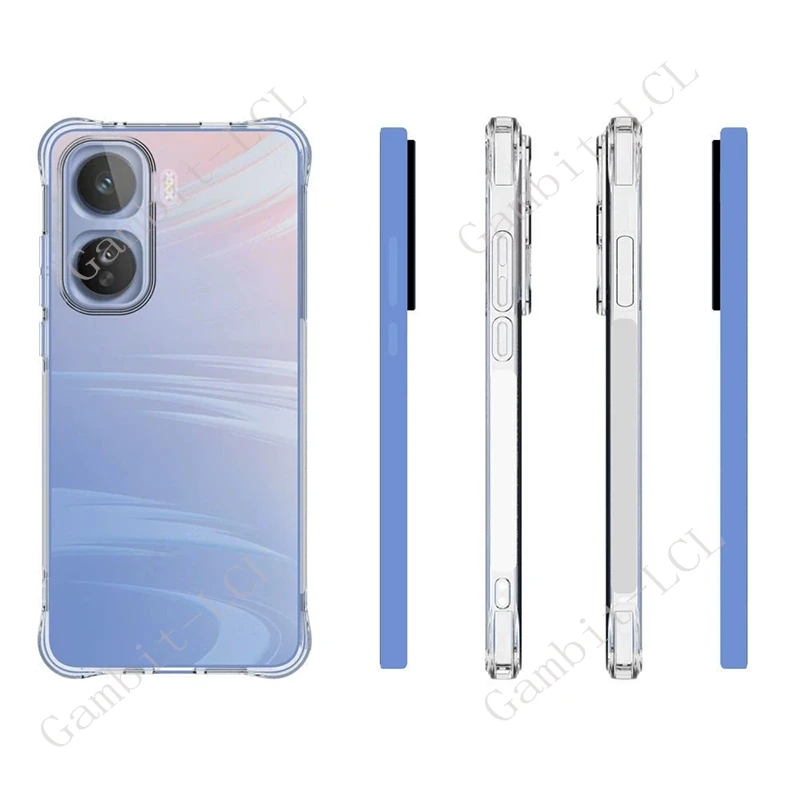 Фото Чехол против падения для Vivo IQOO Neo 11 IQOONeo11 Neo11 V2520A, мягкий оригинальный противоударный чехол из ТПУ на IQOONeo11 №4