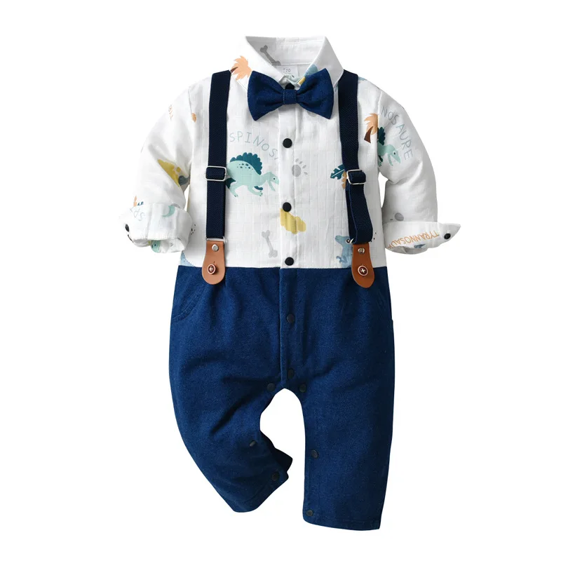 Baby's Clothing Set Spring Autumn Baby Boy Clothing Rompers One-Pieces Suit