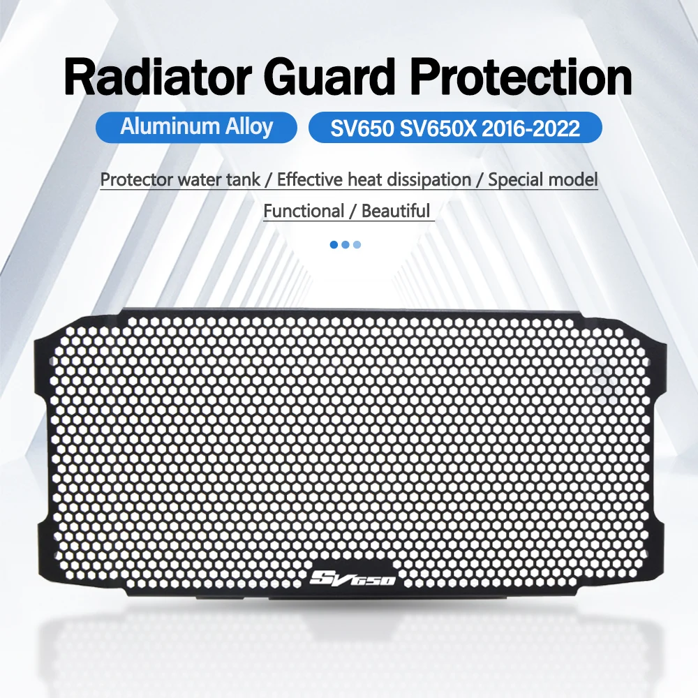 

SV650 X Motorcycle Radiator Guard Radiator Grille Cover protection For Suzuki SV 650 SV650 SV650X 2016 2017 2018 2019 2020