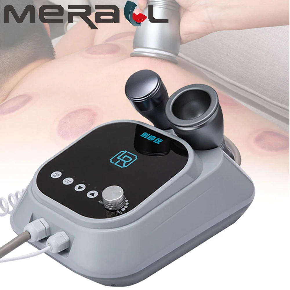 

Electric Scraping Machine Gua Sha Ventosas Anti Cellulite Fat Burner Cupping Slim Massager Vibrating Meridian Dredge Instrument