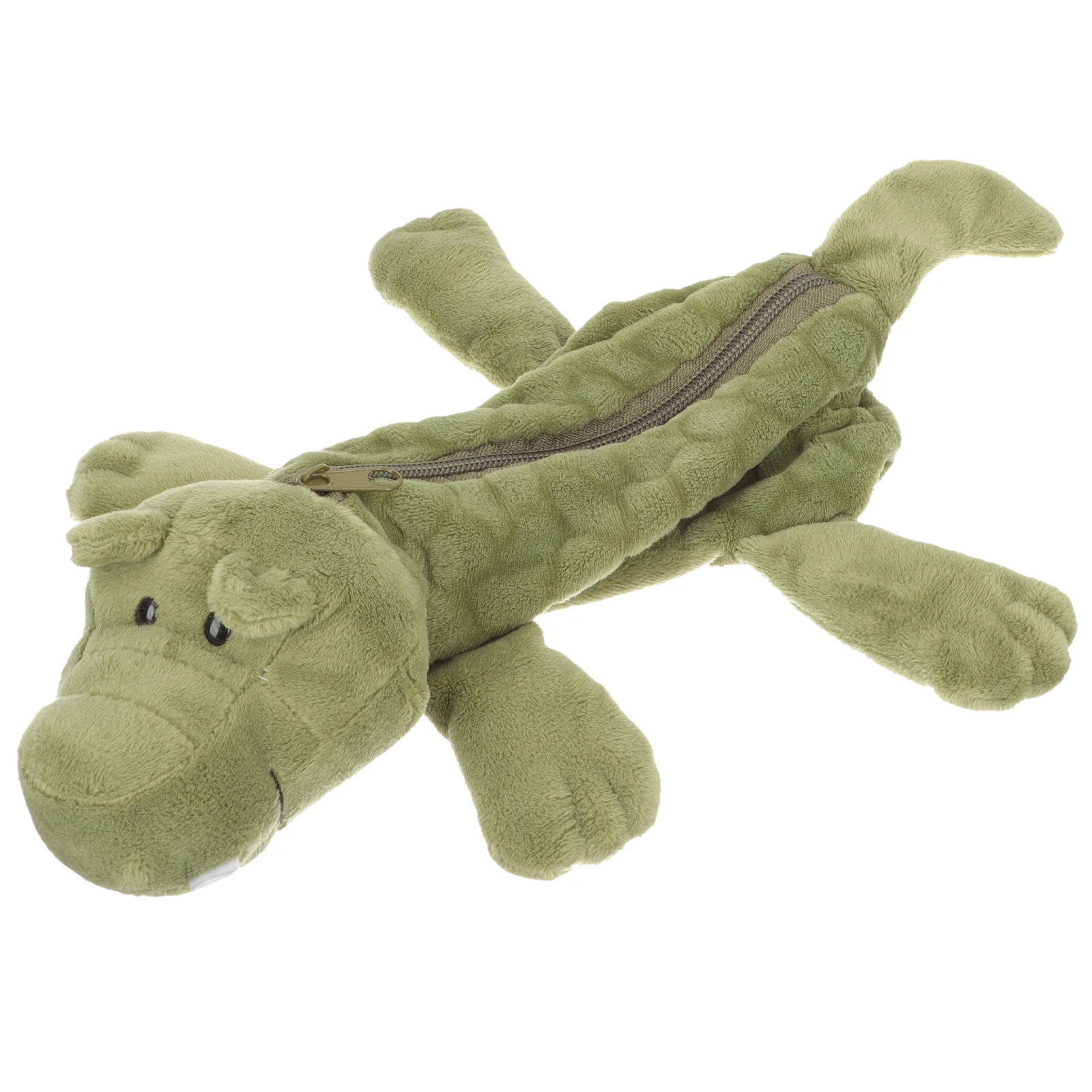 

Case Pouchpen Animal Frog Stationery Holder Plush Makeup Portablezipper Toiletry Organizer Cartoon Storage Alligator Student