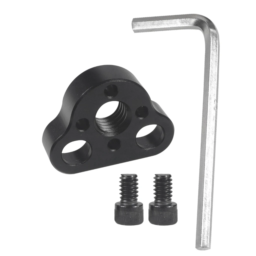 Алюминиевый адаптер с установочным отверстием 3/8 дюйма ARRI крепление на пластину