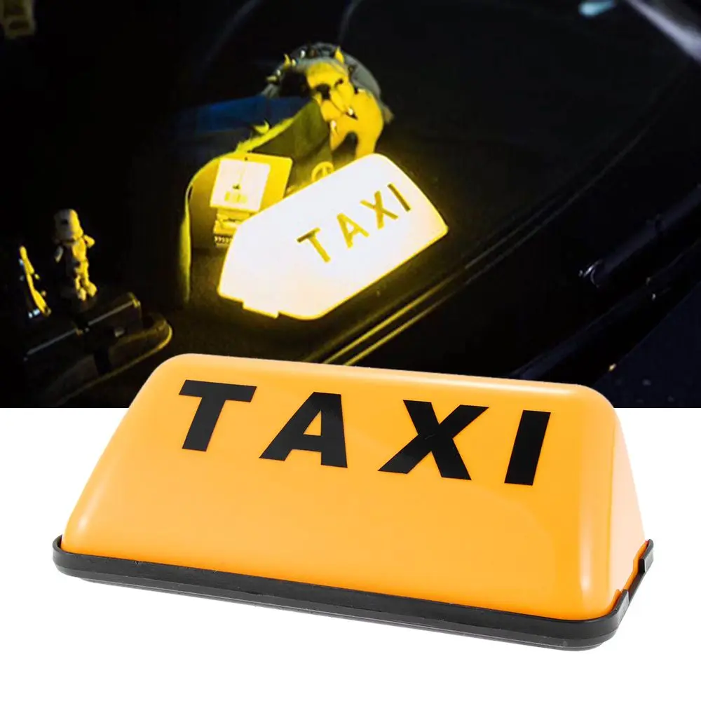 

Hot Universal COB Adhesive Cab Roof Top Topper 12V Car Sign Lamp Taxi Sign