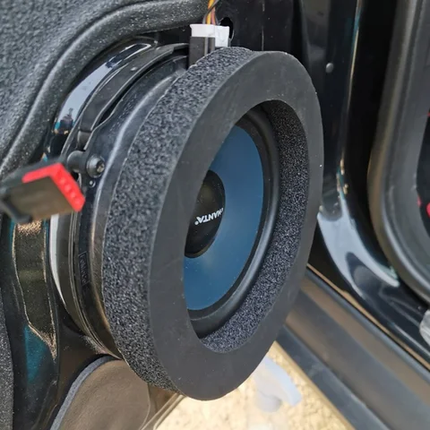 Автомобильный Динамик кольцо звукоизоляции аксессуары с пеной для Ssangyong Actyon Sport Korando Rexton Kyron Rodius