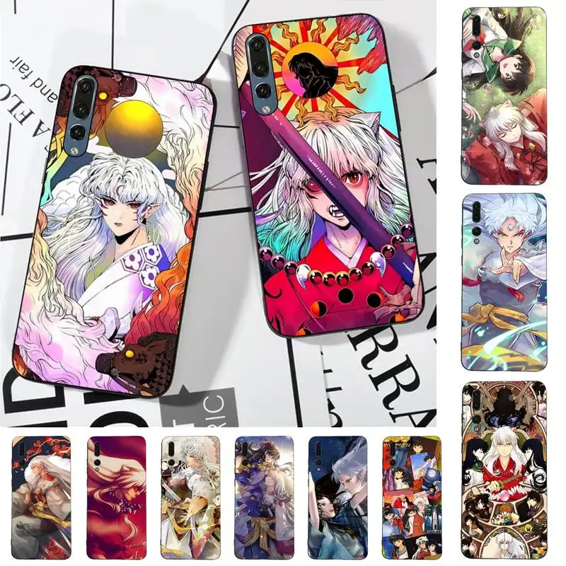 

Inuyasha Phone Case for Huawei P30 40 20 10 8 9 lite pro plus Psmart2019