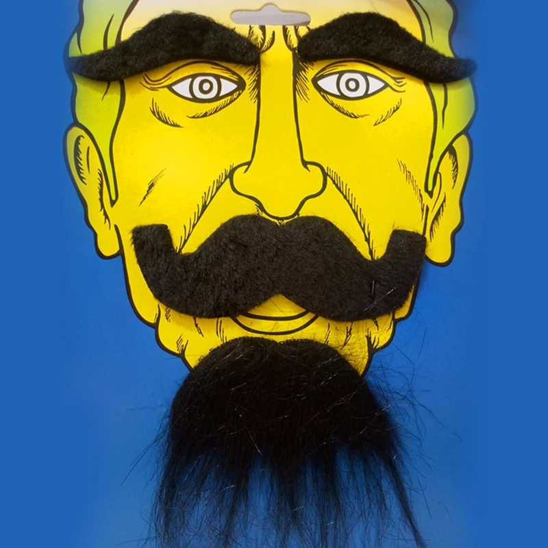 

Funny Fake Moustache Novelty Mini Funny Wearing Accessories Plastic Made Creative Supplies Kids Relieve Boredom