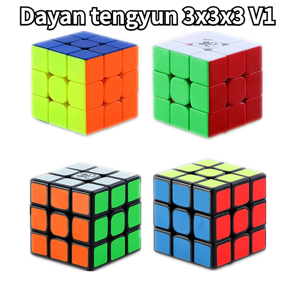[Funcube] Dayan tengyun 3x3x3 V1 Магнитный куб профессиональный Dayan V8 3x3 магический скоростной куб головоломка TengYun M игрушки для снятия стресса