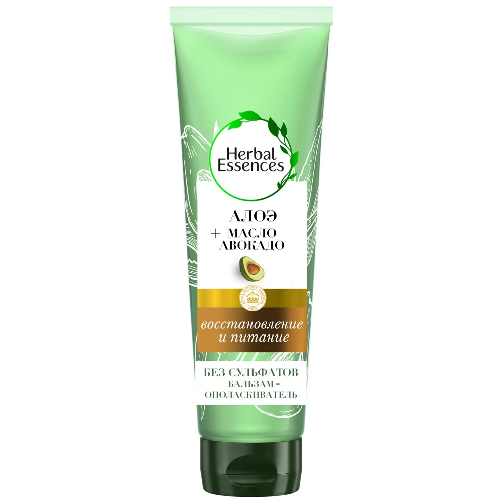 Бальзам-ополаскиватель Herbal Essences Алоэ и Авокадо для восстановления питания волос