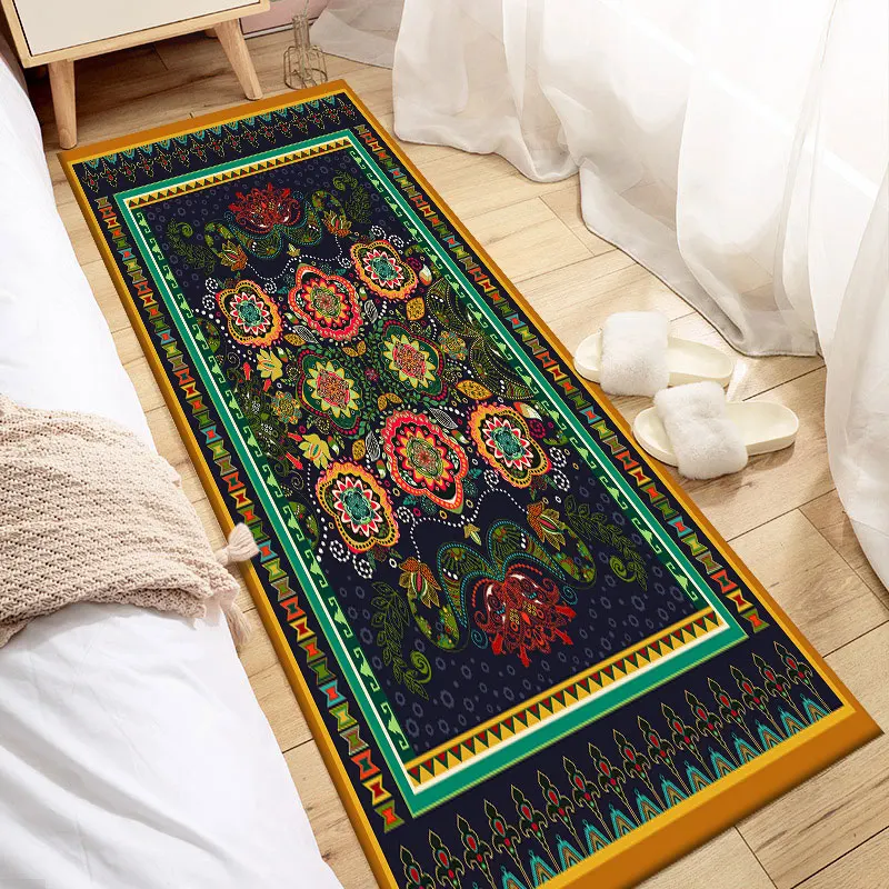 Ковры в персидском стиле нескользящий фланелевый коврик для гостиной спальни