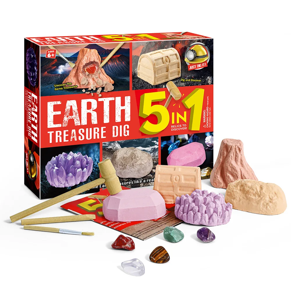 

DIY Children's Christmas Gifts Toys Archaeological Excavation Blind Box Educational Toys
